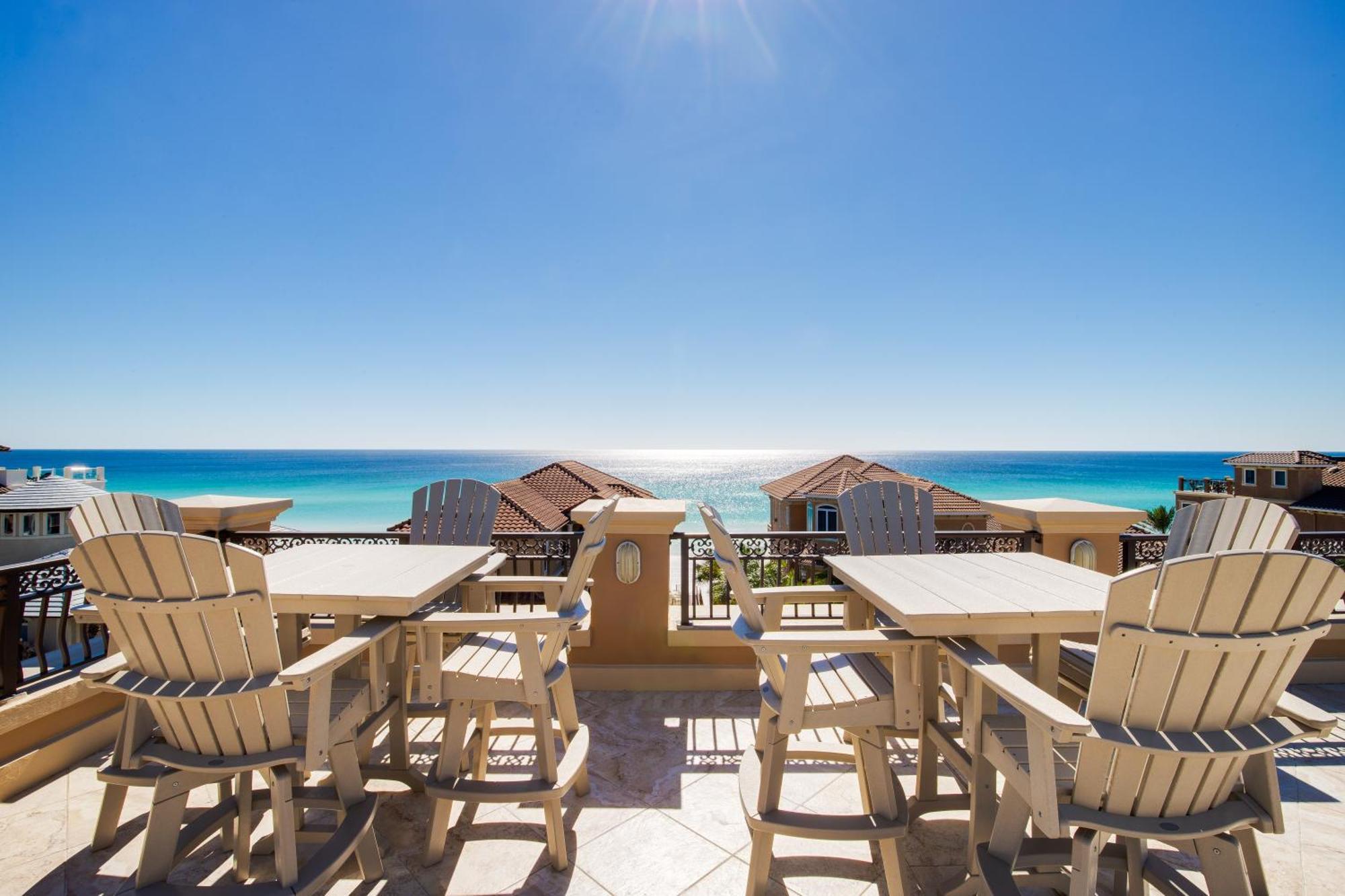 Beach Views, Rooftop Deck, Outdoor Kitchen, Destin Villa Exterior photo